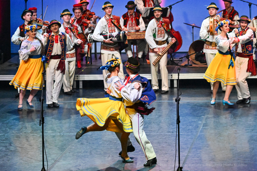 Werchowyna, zespół, karpacki, koncert, występ, Kośmider, NCK, Ukraina, wsparcie, 2023  Autor: P. Wojnarowski