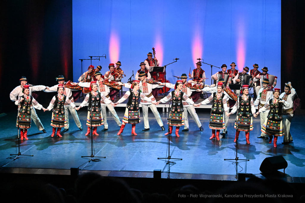 Werchowyna, zespół, karpacki, koncert, występ, Kośmider, NCK, Ukraina, wsparcie, 2023  Autor: P. Wojnarowski