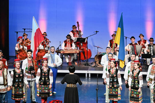 Werchowyna, zespół, karpacki, koncert, występ, Kośmider, NCK, Ukraina, wsparcie, 2023