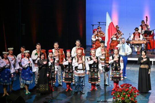 Werchowyna, zespół, karpacki, koncert, występ, Kośmider, NCK, Ukraina, wsparcie, 2023