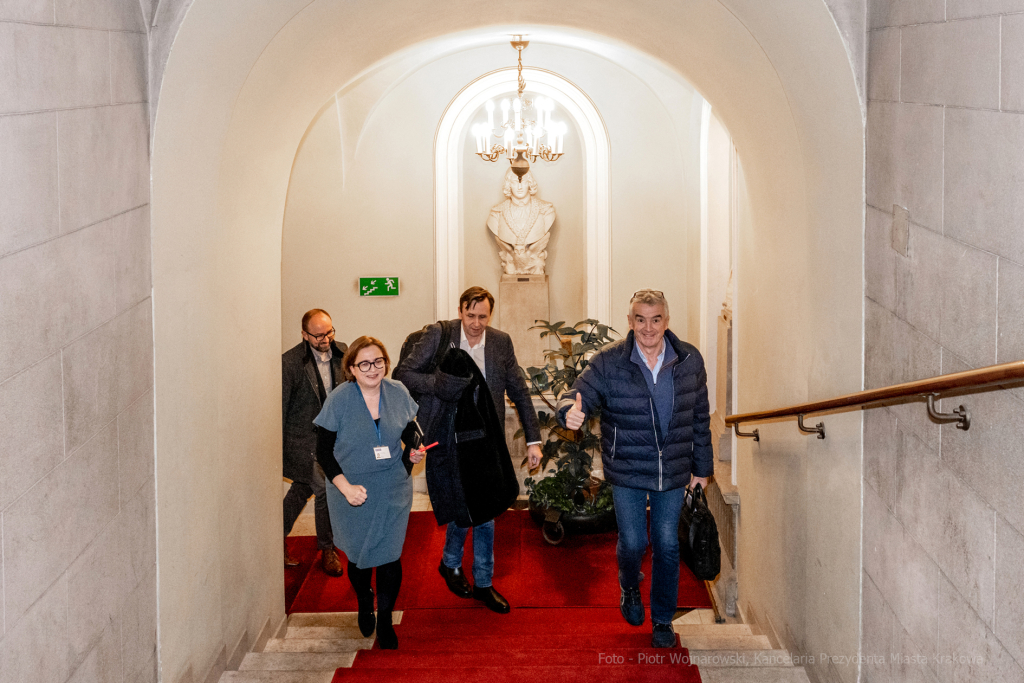 umk_9944.jpg-O’Leary, Michael, Majchrowski, Ryan Air, Ryan, Air, 2023, spotkanie  Autor: P. Wojnarowski