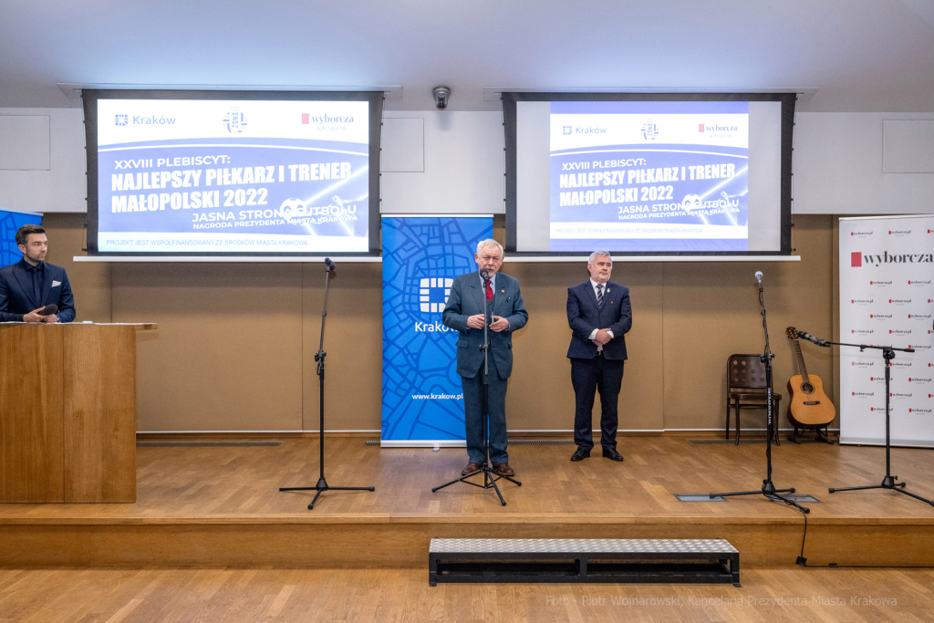 Złota Honorowa Odznaka, PZPN, Kazimierz, Kmiecik, Majchrowski, Jasna Strona Futbolu, gala, piłka n  Autor: P. Wojnarowski