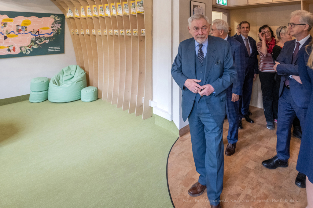 Otwarcie, Centrum, Edukacji, Klimatycznej, Całus, Majchrowski, Wielopole, Kraków, 2023  Autor: P. Wojnarowski