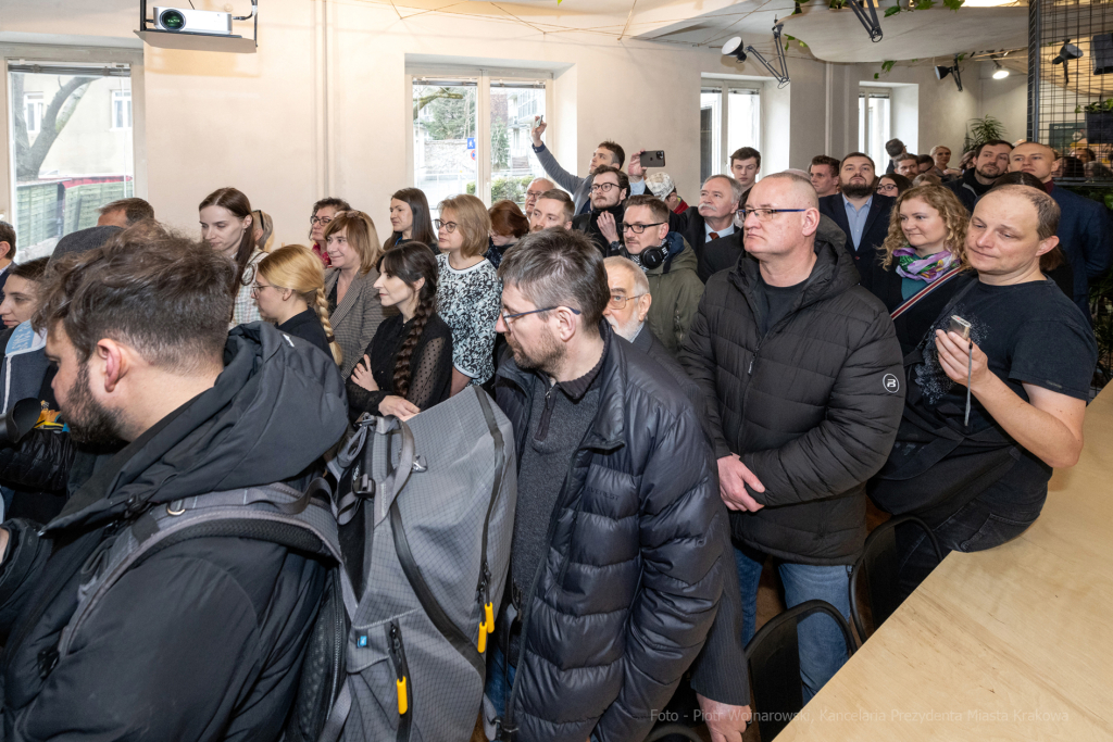 Otwarcie, Centrum, Edukacji, Klimatycznej, Całus, Majchrowski, Wielopole, Kraków, 2023  Autor: P. Wojnarowski