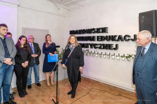 Otwarcie, Centrum, Edukacji, Klimatycznej, Całus, Majchrowski, Wielopole, Kraków, 2023