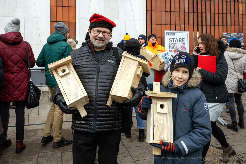 umk_1062.jpg-MPO, Asocjacja, Promotorów, Radosnego, Ptaka, budki, karmniki, akcja Kraków, 2023  Autor: P. Wojnarowski