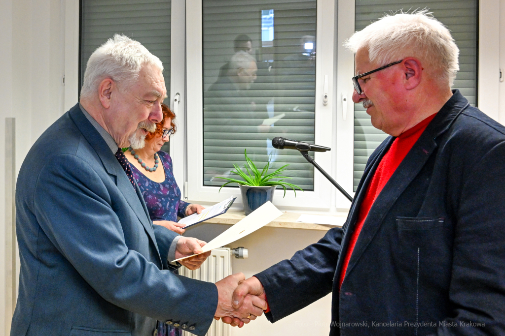 umk_8789.jpg-DPS, Łanowa 43, Honoris Gratia, podziękowanie, Wąsowicz, Majchrowski, Kraków, 2023  Autor: P. Wojnarowski
