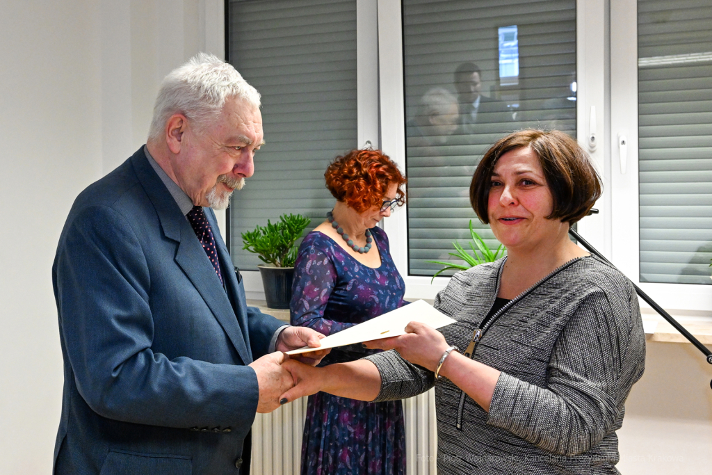 umk_8834.jpg-DPS, Łanowa 43, Honoris Gratia, podziękowanie, Wąsowicz, Majchrowski, Kraków, 2023  Autor: P. Wojnarowski