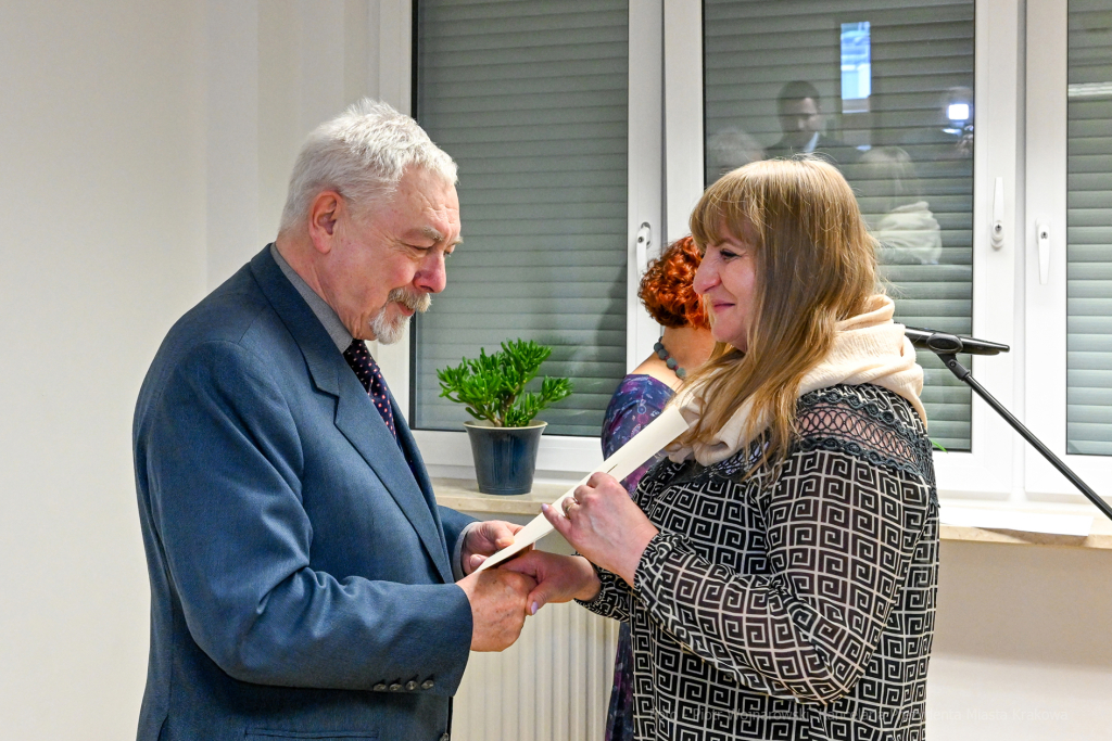 umk_8861.jpg-DPS, Łanowa 43, Honoris Gratia, podziękowanie, Wąsowicz, Majchrowski, Kraków, 2023  Autor: P. Wojnarowski