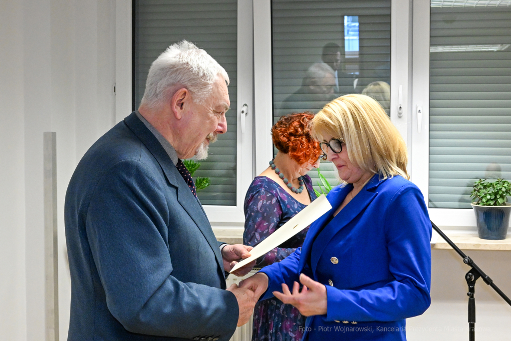 umk_8966.jpg-DPS, Łanowa 43, Honoris Gratia, podziękowanie, Wąsowicz, Majchrowski, Kraków, 2023  Autor: P. Wojnarowski