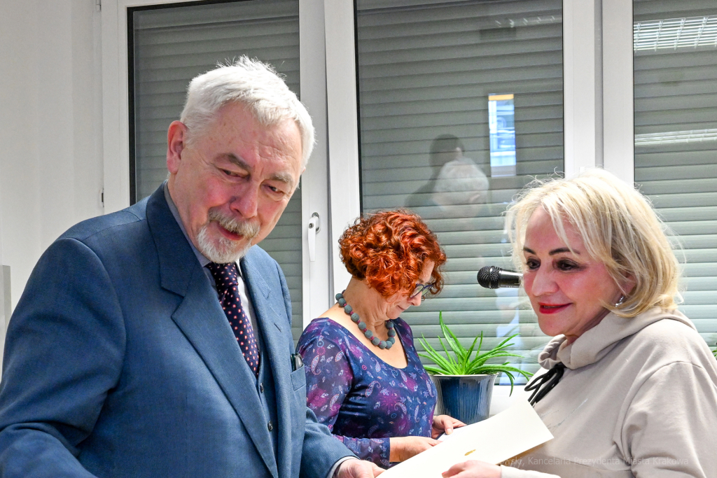 umk_8994.jpg-DPS, Łanowa 43, Honoris Gratia, podziękowanie, Wąsowicz, Majchrowski, Kraków, 2023  Autor: P. Wojnarowski