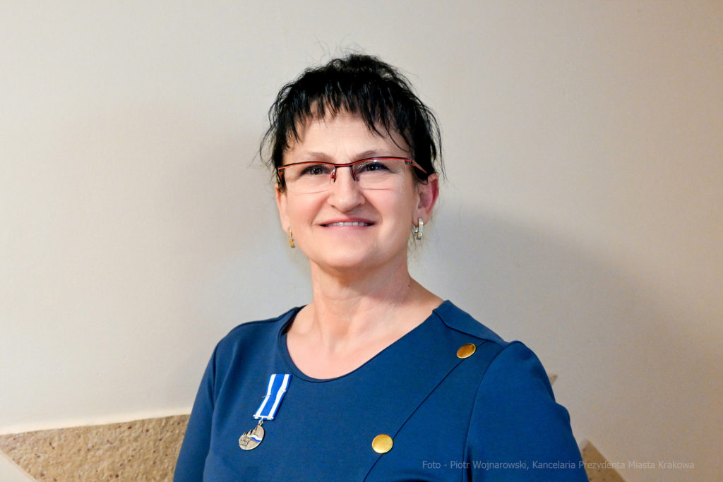 DPS, Łanowa 43, Honoris Gratia, podziękowanie, Wąsowicz, Majchrowski, Kraków, 2023  Autor: P. Wojnarowski