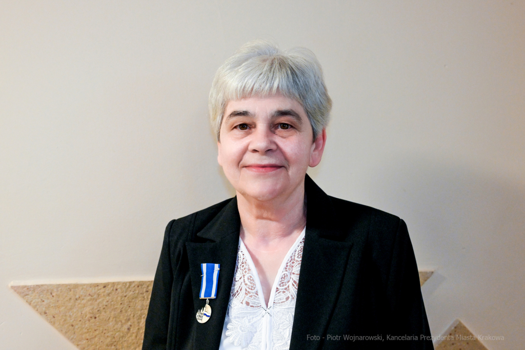 DPS, Łanowa 43, Honoris Gratia, podziękowanie, Wąsowicz, Majchrowski, Kraków, 2023  Autor: P. Wojnarowski