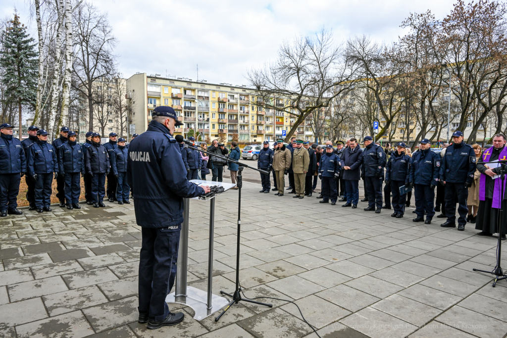 umk_9804.jpg-policja, komisariat, Zgody, remont, otwarcie, Kmita, Komarewicz, uroczystość, 2023  Autor: P. Wojnarowski