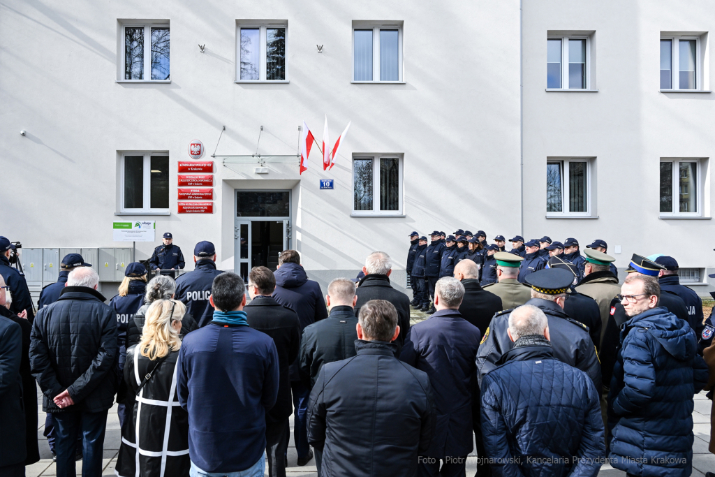 umk_9806.jpg-policja, komisariat, Zgody, remont, otwarcie, Kmita, Komarewicz, uroczystość, 2023  Autor: P. Wojnarowski