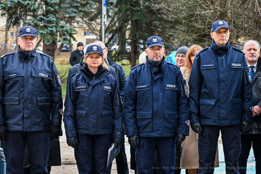 umk_9816.jpg-policja, komisariat, Zgody, remont, otwarcie, Kmita, Komarewicz, uroczystość, 2023  Autor: P. Wojnarowski