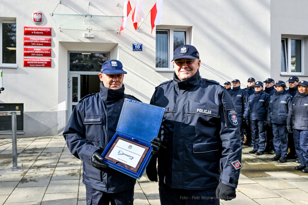 umk_9821.jpg-policja, komisariat, Zgody, remont, otwarcie, Kmita, Komarewicz, uroczystość, 2023  Autor: P. Wojnarowski