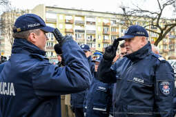 umk_9843.jpg-policja, komisariat, Zgody, remont, otwarcie, Kmita, Komarewicz, uroczystość, 2023