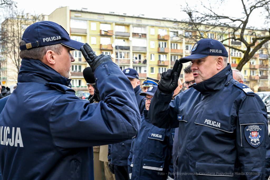 umk_9843.jpg-policja, komisariat, Zgody, remont, otwarcie, Kmita, Komarewicz, uroczystość, 2023  Autor: P. Wojnarowski