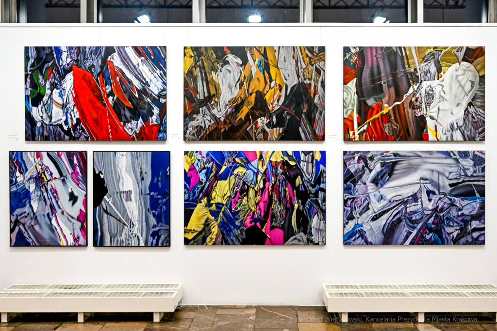 Archetyp wolności, Marczuk, Ivan, NCK, wernisaż, Majchrowski, 2023, malarstwo, Ukraina  Autor: P. Wojnarowski