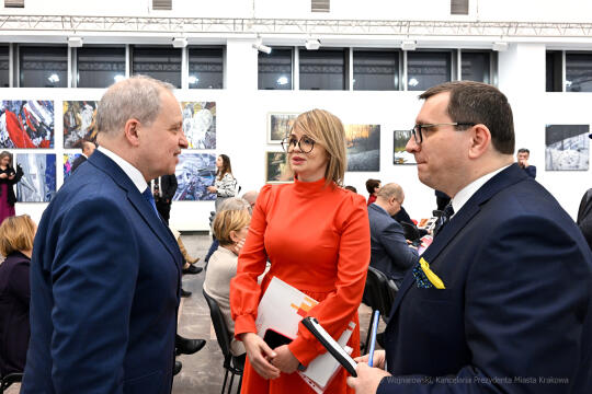 Archetyp wolności, Marczuk, Ivan, NCK, wernisaż, Majchrowski, 2023, malarstwo, Ukraina