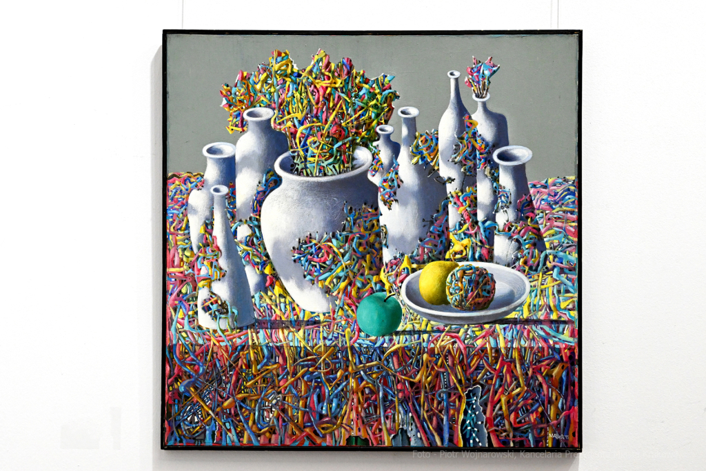 Archetyp wolności, Marczuk, Ivan, NCK, wernisaż, Majchrowski, 2023, malarstwo, Ukraina  Autor: P. Wojnarowski