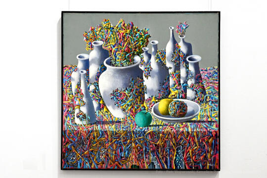 Archetyp wolności, Marczuk, Ivan, NCK, wernisaż, Majchrowski, 2023, malarstwo, Ukraina