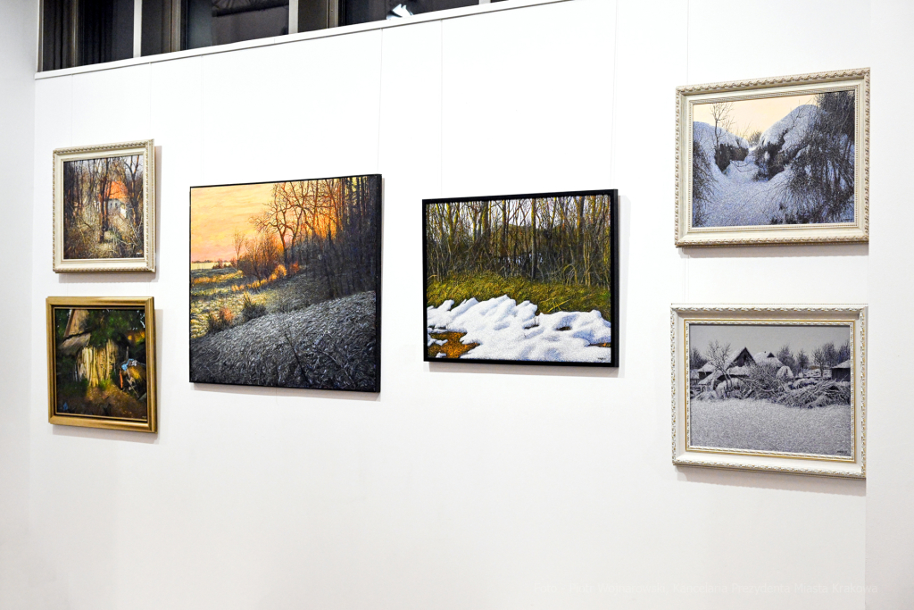 Archetyp wolności, Marczuk, Ivan, NCK, wernisaż, Majchrowski, 2023, malarstwo, Ukraina  Autor: P. Wojnarowski