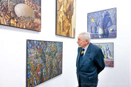 Archetyp wolności, Marczuk, Ivan, NCK, wernisaż, Majchrowski, 2023, malarstwo, Ukraina