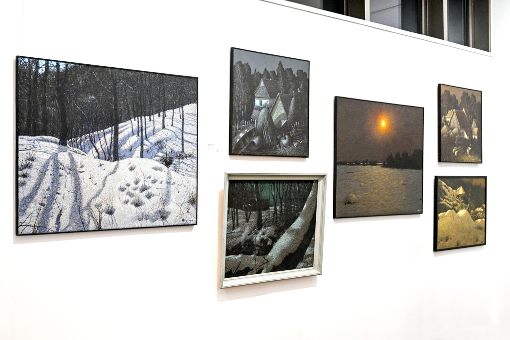 Archetyp wolności, Marczuk, Ivan, NCK, wernisaż, Majchrowski, 2023, malarstwo, Ukraina  Autor: P. Wojnarowski