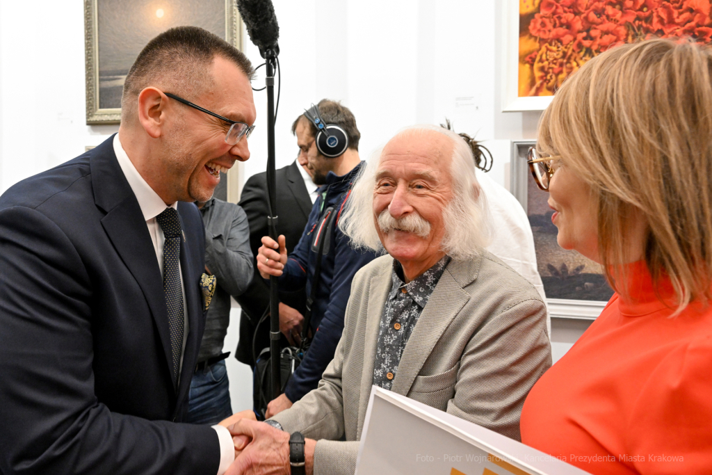 Archetyp wolności, Marczuk, Ivan, NCK, wernisaż, Majchrowski, 2023, malarstwo, Ukraina  Autor: P. Wojnarowski