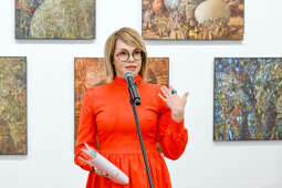 Archetyp wolności, Marczuk, Ivan, NCK, wernisaż, Majchrowski, 2023, malarstwo, Ukraina