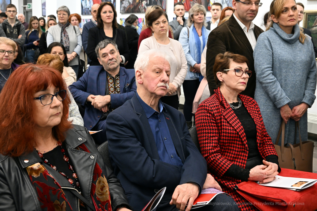 Archetyp wolności, Marczuk, Ivan, NCK, wernisaż, Majchrowski, 2023, malarstwo, Ukraina  Autor: P. Wojnarowski