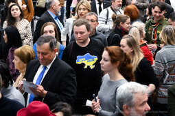 Archetyp wolności, Marczuk, Ivan, NCK, wernisaż, Majchrowski, 2023, malarstwo, Ukraina