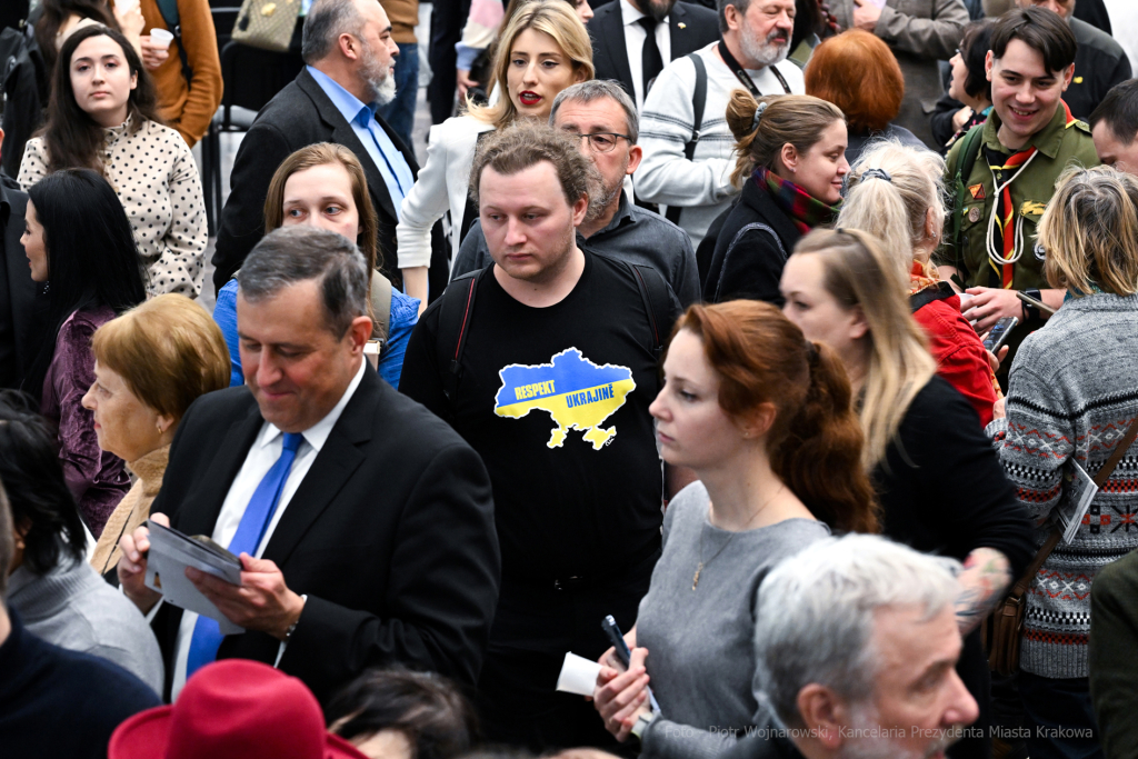 Archetyp wolności, Marczuk, Ivan, NCK, wernisaż, Majchrowski, 2023, malarstwo, Ukraina  Autor: P. Wojnarowski