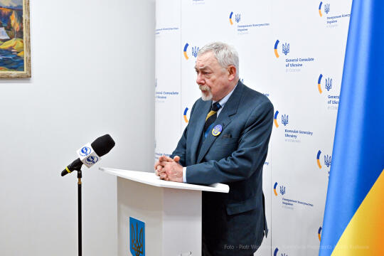 korpus, Ukraina, dyplomaci, konsulat, spotkanie, Majchrowski, Wojnarowski, Solidarni, Solidarni z Uk