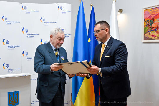 korpus, Ukraina, dyplomaci, konsulat, spotkanie, Majchrowski, Wojnarowski, Solidarni, Solidarni z Uk