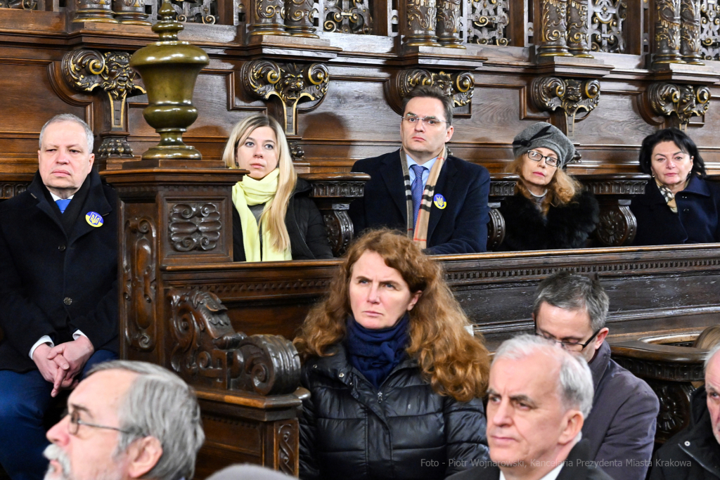 Razem dla pokoju, Ukraina, marsz, koncert, msza, Wawel, Rynek, Majchrowski, Wojnarowski,  Autor: P. Wojnarowski