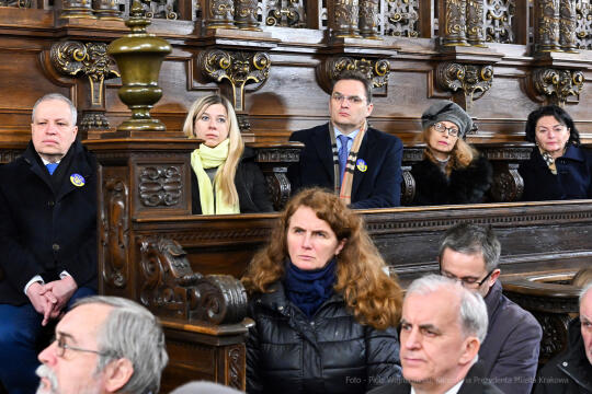 Razem dla pokoju, Ukraina, marsz, koncert, msza, Wawel, Rynek, Majchrowski, Wojnarowski,