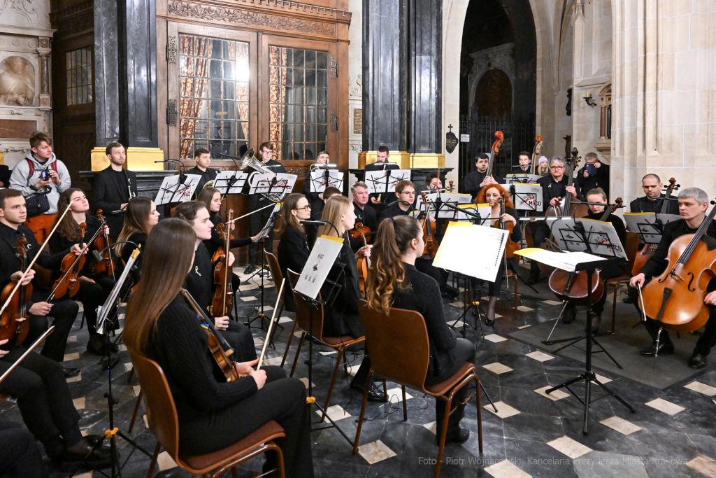 Razem dla pokoju, Ukraina, marsz, koncert, msza, Wawel, Rynek, Majchrowski, Wojnarowski,  Autor: P. Wojnarowski