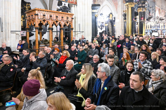 Razem dla pokoju, Ukraina, marsz, koncert, msza, Wawel, Rynek, Majchrowski, Wojnarowski,