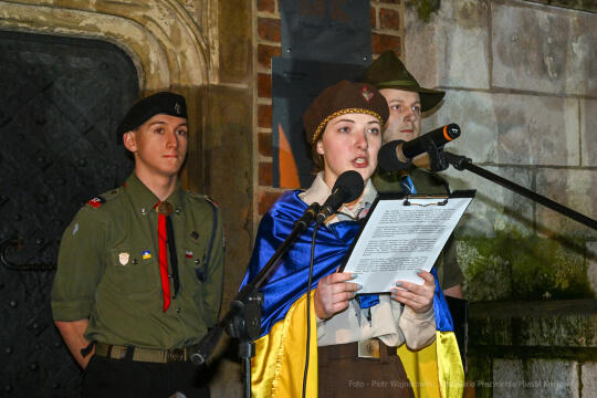 Razem dla pokoju, Ukraina, marsz, koncert, msza, Wawel, Rynek, Majchrowski, Wojnarowski,