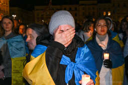 Razem dla pokoju, Ukraina, marsz, koncert, msza, Wawel, Rynek, Majchrowski, Wojnarowski,