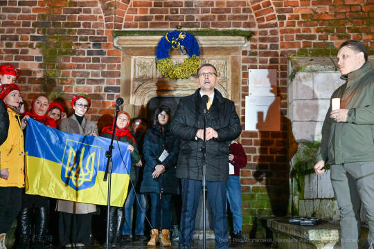 Razem dla pokoju, Ukraina, marsz, koncert, msza, Wawel, Rynek, Majchrowski, Wojnarowski,