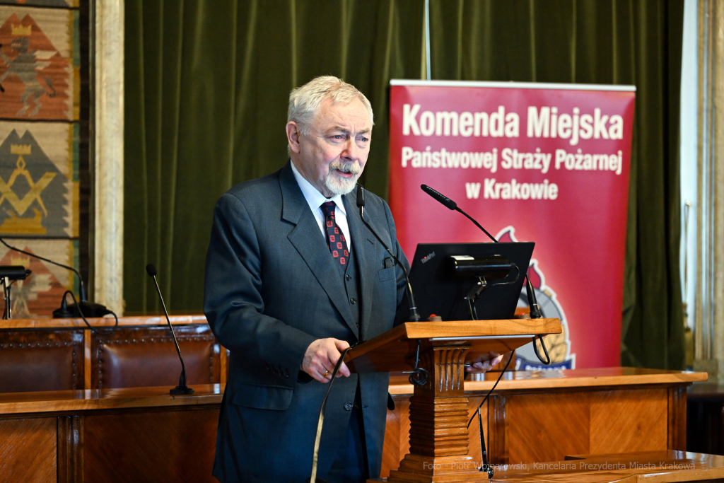 umk_4997.jpg-straż, pożarna, Majchrowski, narada, komndaci, Fryczek, strażacy, hejnał  Autor: P. Wojnarowski