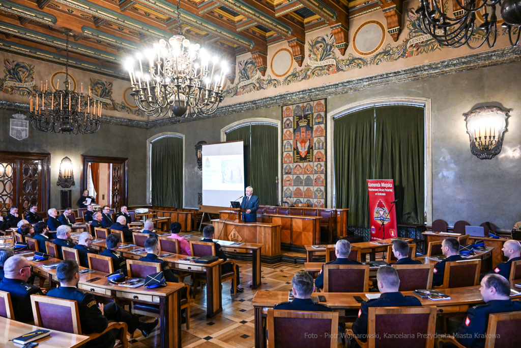 umk_5026.jpg-straż, pożarna, Majchrowski, narada, komndaci, Fryczek, strażacy, hejnał  Autor: P. Wojnarowski