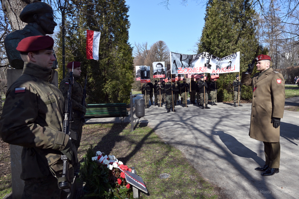 narodowy, dzień, pamięci, Park, Jordana, wyklęci, obchody, Fryczek, żołnierze, UMK  Autor: P. Wojnarowski