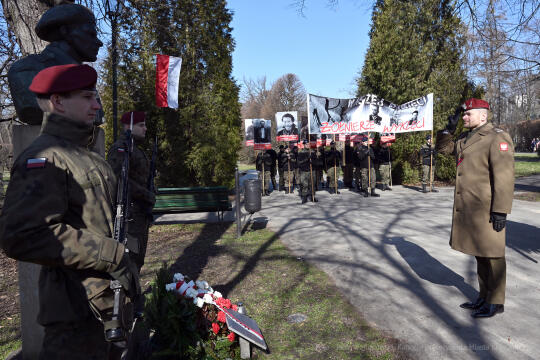 narodowy, dzień, pamięci, Park, Jordana, wyklęci, obchody, Fryczek, żołnierze, UMK