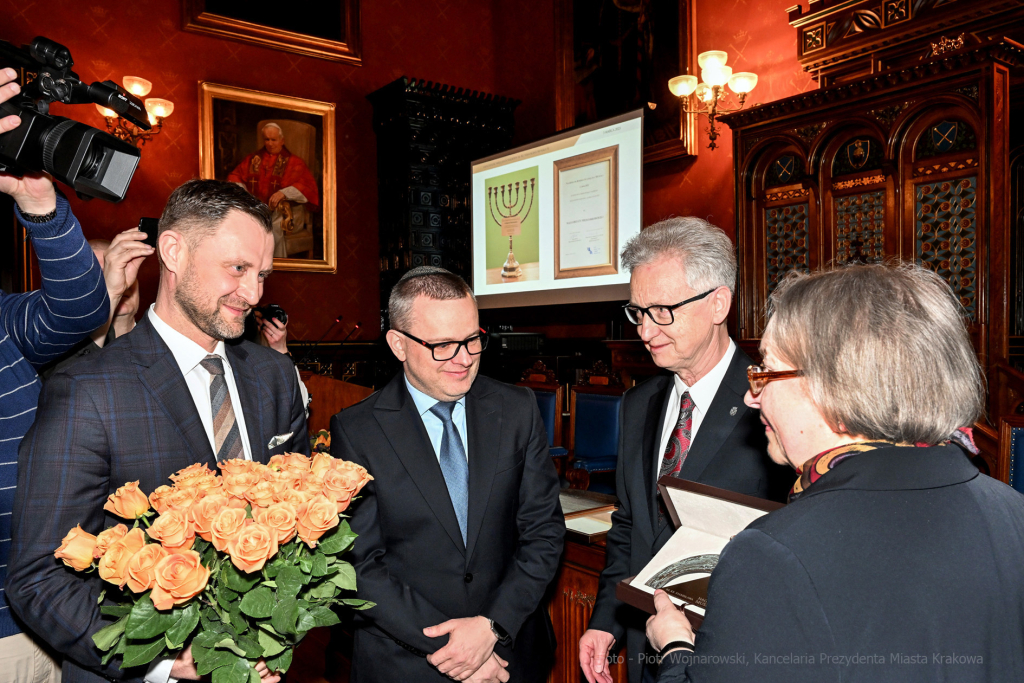 nagroda, księdza, Musiała, 2023, UJ, wręczenie, uroczystość, Międzybrodzka, Mysakowska  Autor: P. Wojnarowski