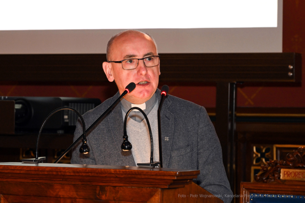 nagroda, księdza, Musiała, 2023, UJ, wręczenie, uroczystość, Międzybrodzka, Mysakowska  Autor: P. Wojnarowski